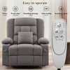 Dexmalle Massage Rocker Recliner Chair with 4-Point 3D Kneading - 3 of 4
