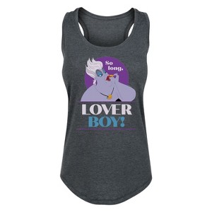 Women's - Disney Princess - So Long Lover Boy Graphic Racerback Tank - 1 of 4