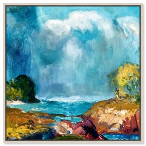 Art Remedy George Bellows - The Coming Storm Chic Coastal Wall Art Framed - 1 of 4