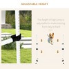 Skyzone 8-Piece Dog Agility Jump Set: Adjustable Height, Displacing Top Bar, Stability Legs & Carry - 4 of 4