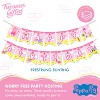 Treasures Gifted Princess Peppa Pig Birthday Banner - Princess Peppa Pig Birthday Decorations - 3 of 4