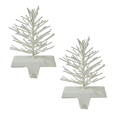 Park Designs Metal Tree Stocking Hanger White Set