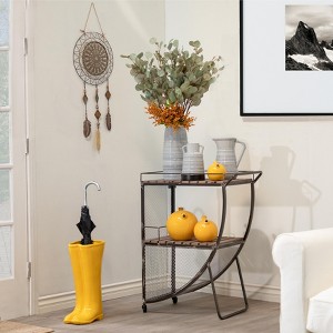 Set of 3 Boho Ceramic Bird Figurines - Ceramic Decorative Sculptures for Home, Office, Bedroom & Living Room Decor - 4", 6" & 8" - 1 of 4