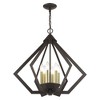 Livex Lighting Prism 6 - Light Chandelier in  English Bronze/Antique Brass - 4 of 4