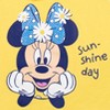 Disney Minnie Mouse T-Shirt French Terry Shorts and Scrunchie 3 Piece Outfit Set Infant to Big Kid - 3 of 4