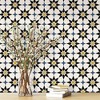 Tempaper & Co. Soleil Removable Peel and Stick Wallpaper, Moroccan Spice, 28 sq ft: Temporary Vinyl, Geometric Pattern - 4 of 4