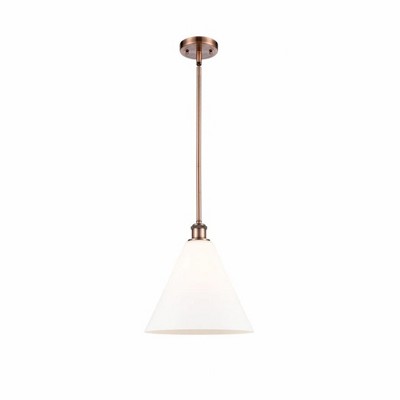 Berkshire - 1 Light Mini Pendant In Industrial Style-12.75 Inches Tall and 12 Inches Wide