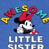 Girls' - Disney - Awesome Little Sister Short Sleeve Graphic T-Shirt - 2 of 4