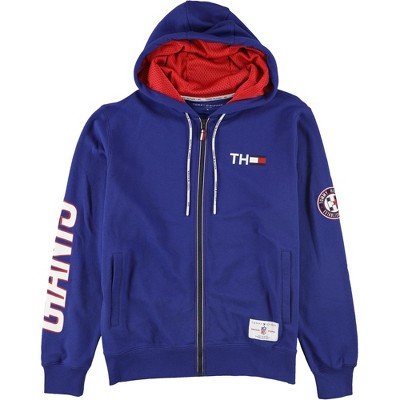 Tommy Hilfiger Mens NY Giants Hoodie Sweatshirt