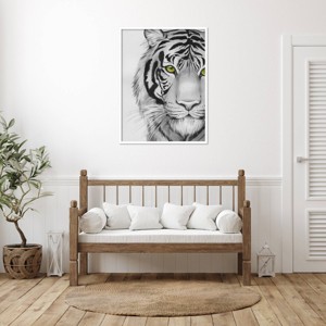 Amanti Art Snow Tigre II by Grace Popp Framed Wall Art Print - 1 of 4