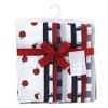 Hudson Baby Infant Boy Cotton Flannel Burp Cloths Bundle, Apple Orchard, One Size - 2 of 4
