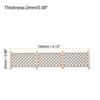 Unique Bargains Wood Miniature Decorative DIY Garden Fence 4.13 Inch Wood 2 Pcs - 2 of 4