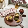 Set of 4 6oz Round Ramekins with Ruffled Edge Brown/Red/Green/Tan - Hearth & Hand™ with Magnolia - 2 of 3