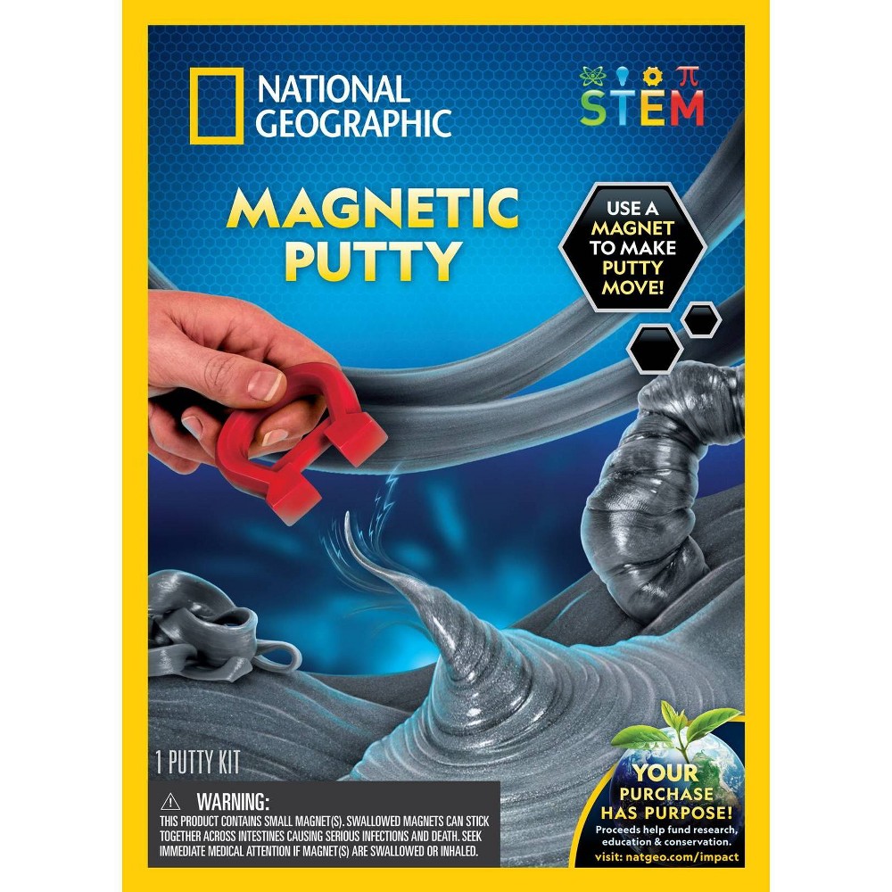 Photos - Educational Toy National Geographic Magnetic Putty 