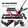 1500 LBS Hydraulic Motorcycle Lift Jack, Scissor Lift Jack with 4 Wheels & Handle, Portable Foot-Operated Hoist Stand Motorcycle Lift Table - image 3 of 4