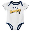 NCAA Northern Arizona Lumberjacks Infant Girls' 3pk Bodysuit - 2 of 4