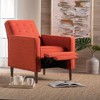 CENGHU Mid-Century Modern Recliner Chair for Adults, Comfy Modern Accent Armchairs, Accent Chair, Single Sofa Chair for Living Room, Bedroom - 2 of 4