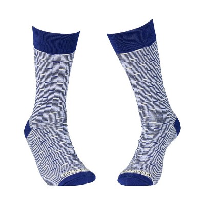 Fashionable Blue & Cream Pattern Socks From The Sock Panda (men's Sizes ...