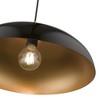 Livex Lighting Amador 1 - Light Pendant in  Shiny Black/Polished Chrome - 4 of 4