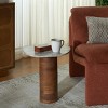 Mono Small Marble Side Table - ACC2908A - Off White Marble/Walnut - Safavieh - 2 of 4