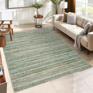 COZONY Washable Runner Rug, Non-Slip Low Pile Braided Design, Hallway Carpet for Kitchen, Bathroom, Entryway, Laundry Room - 1 of 4