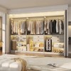 Besiost 40-In Closet Organizer with Drawers, Freestanding Closet System - 2 of 4