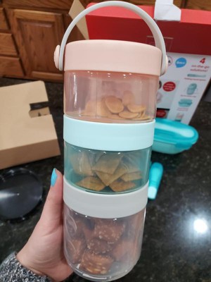 Skip Hop Grab & Go Stackable Formula to Food Container Set