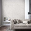 Textured White Peel and Stick Wallpaper Roll Self-Adhesive Matte Marble Contact Paper Wrap Vinyl (Cover 36 sq. ft.) - 2 of 4