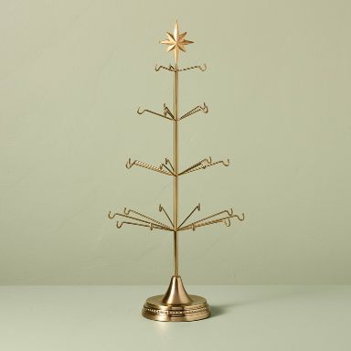 24" Metal Christmas Tree Ornament Display - Hearth & Hand™ with Magnolia