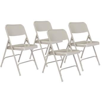 Set of 4 Premium All Steel Folding Chairs - Hampden Furnishings