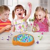 Winning Fingers Great Preschool Fishing Toy Board Game Includes 28 Fish, 4 Rods, 4 Forehead-Multicolored - image 2 of 4