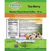 Larissa Veronica Tea-Berry Medium Roast Decaf Coffee (Gourmet, Naturally Flavored, Whole Coffee Beans) (16 oz, ZIN: 558518) - 2 of 4