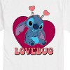 Men's - Lilo and Stitch - Lovebug Stitch Short Sleeve Graphic T-Shirt - 2 of 4