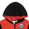 Marvel Spidey and His Amazing Friends Ghost-Spider Miles Morales Spider-Man Fleece Half Zip Hoodie Toddler to Little Kid - 4 of 4