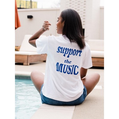 ABLE Women's Sam Vintage Boyfriend Tee