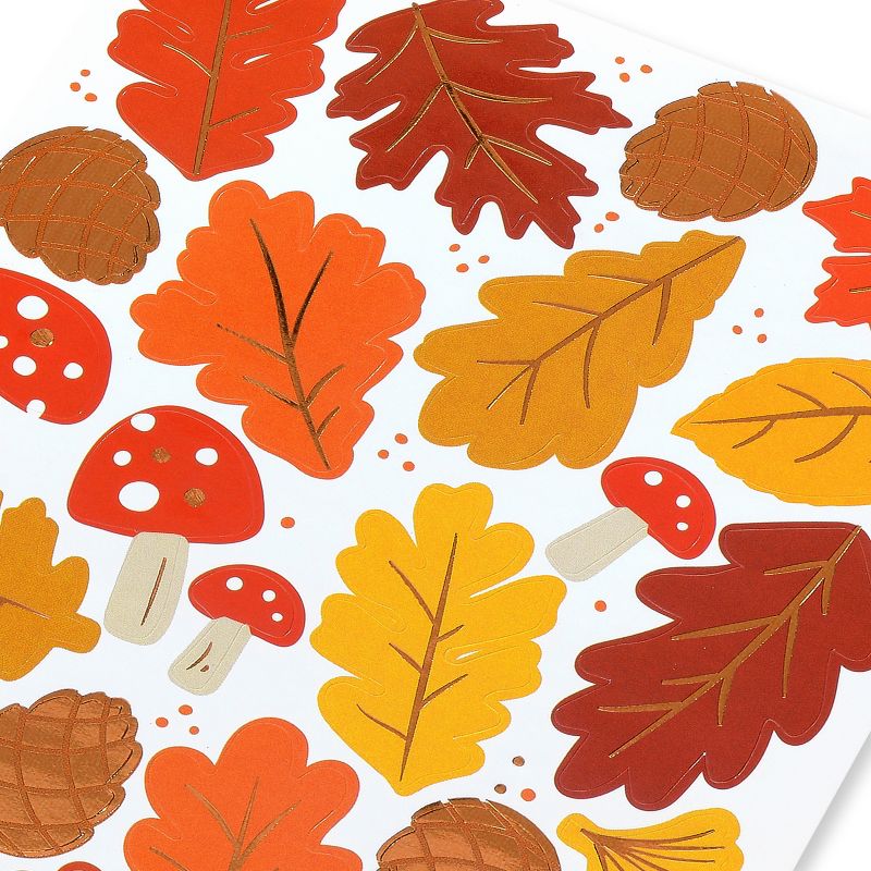 44ct Fall Sticker Sheets &#39;Leaves and Mushrooms&#39;, 3 of 5