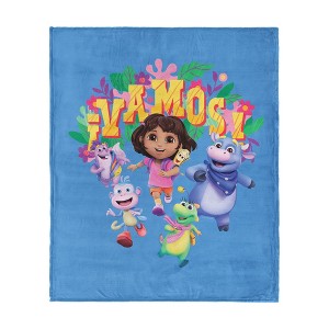 Dora the Explorer Vamos Silk Touch Throw Blanket 50 x 60 inches - 1 of 4