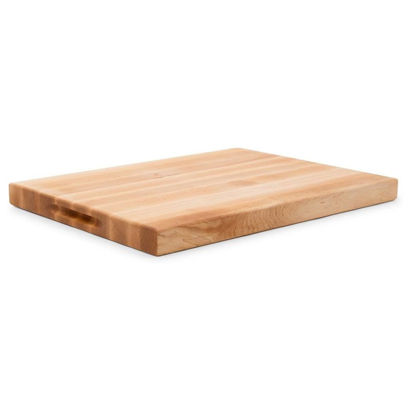 John Boos Wide Reversible Oval Cutting/Carving Board with Juice Groove, 3 of 8