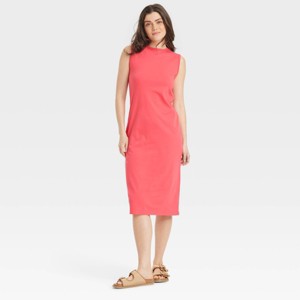Women's Knit Midi Shift Dress - Universal Thread™ - 1 of 3