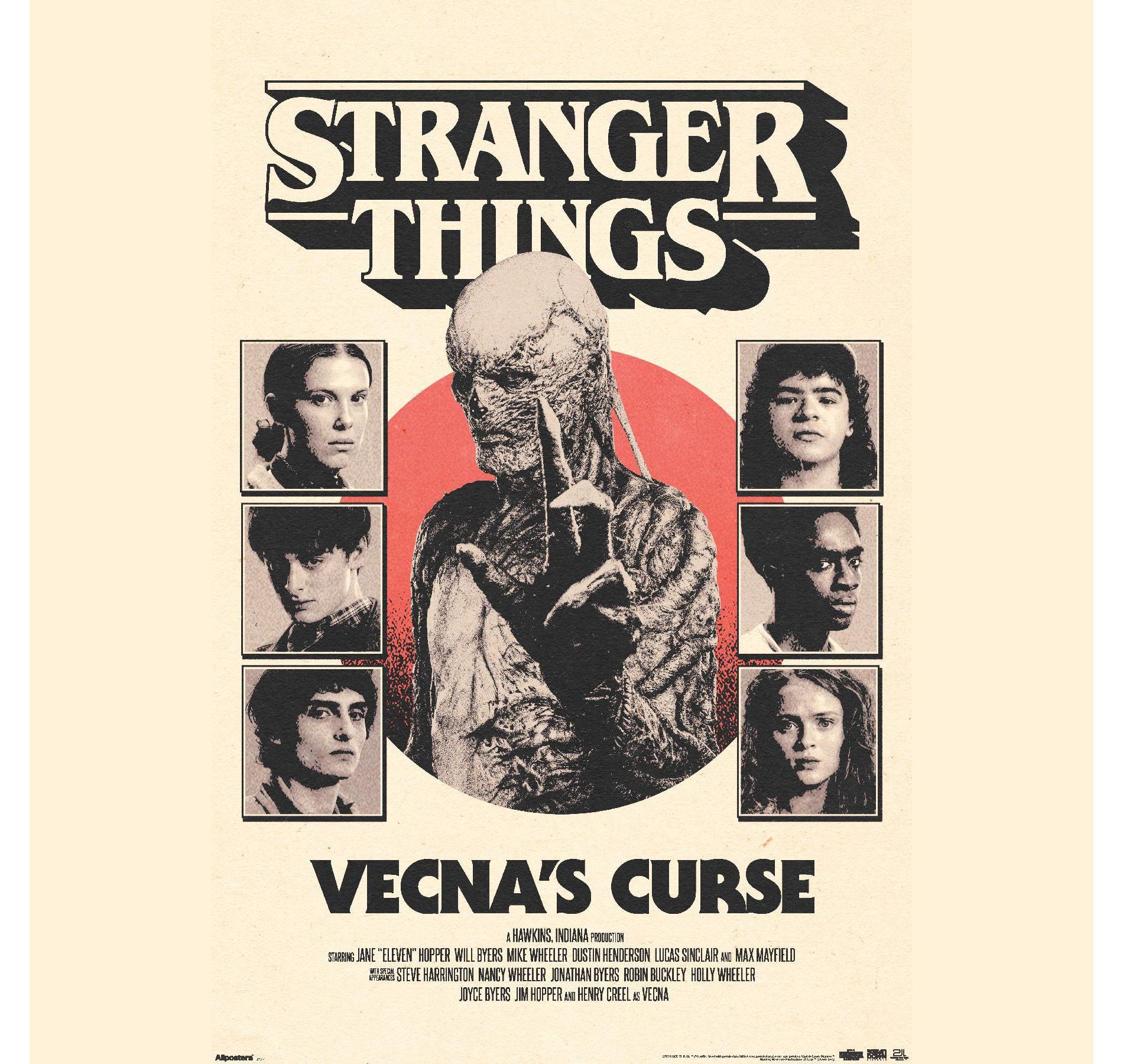 Trends International Netflix Stranger Things: Season 5 (2025) - Retro Key Art Unframed Wall Poster Prints