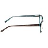 Jones NY J753 Unisex Designer Reading Glasses in Brown Marble Crystal Blue 52 mm - 3 of 4