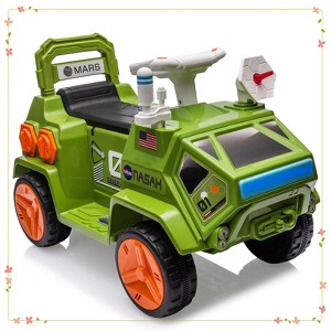 Kids Ride-On Car, 6V Electric Vehicle for Boys and Girls, Functional Digging Arm - 1 of 4