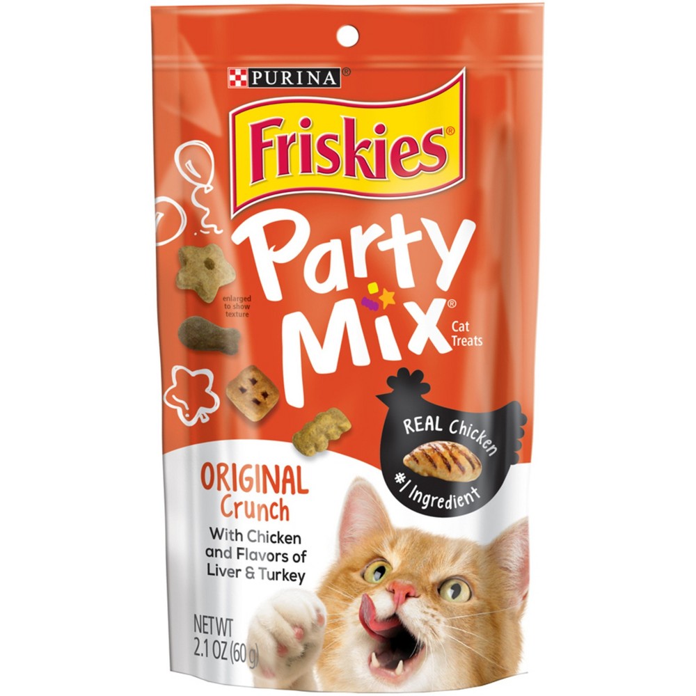 UPC 050000239023 product image for Friskies Party Mix Original Crunch Cat Treats - 2.1 oz | upcitemdb.com