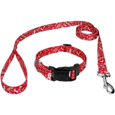 Up Country Gingerbread Man Holiday Dog Collar