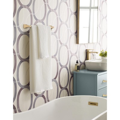 Champagne Bronze 18-Inch Wall Mounted Towel Bar