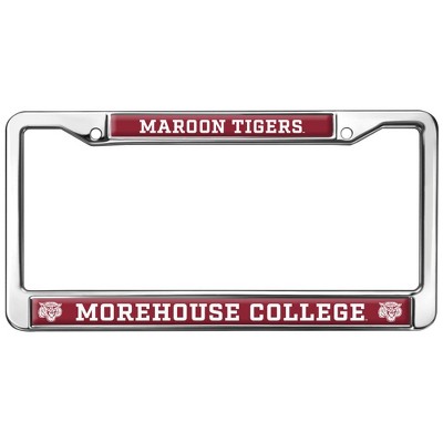 Morehouse College Mascot Full Size Standard License Plate Metal Frame