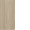 HomeStock Bed Set - Platform Bed and Headboard kit, Full,Soft Elm and White - 3 of 3