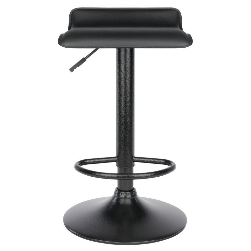Set of 2 Obsidian Adjustable Swivel Air Lift Stool Black - Winsome, 6 of 12