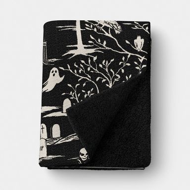 Halloween Throw black/ivory - Threshold™