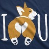 Mens I Corgi Butt You T Shirt Funny Dog Lover Tee For Guys - Crazy Dog Men's T Shirt - 2 of 4